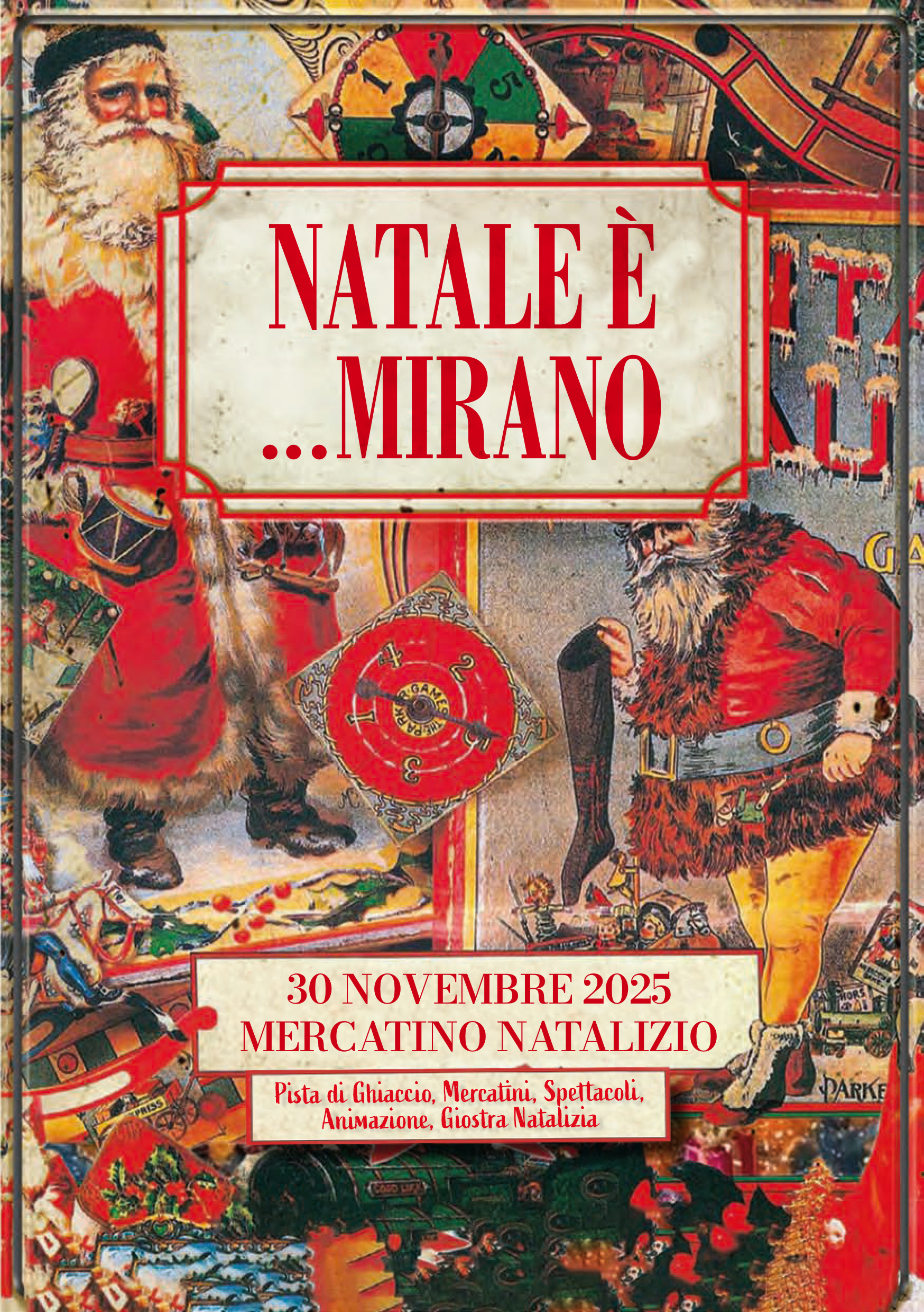 Mercatino di Natale Mirano 2025 - Villaggio natalizio con bancarelle artigianali